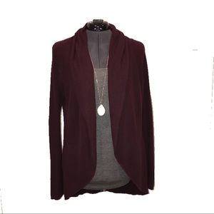 Maroon Cardigan (Express)